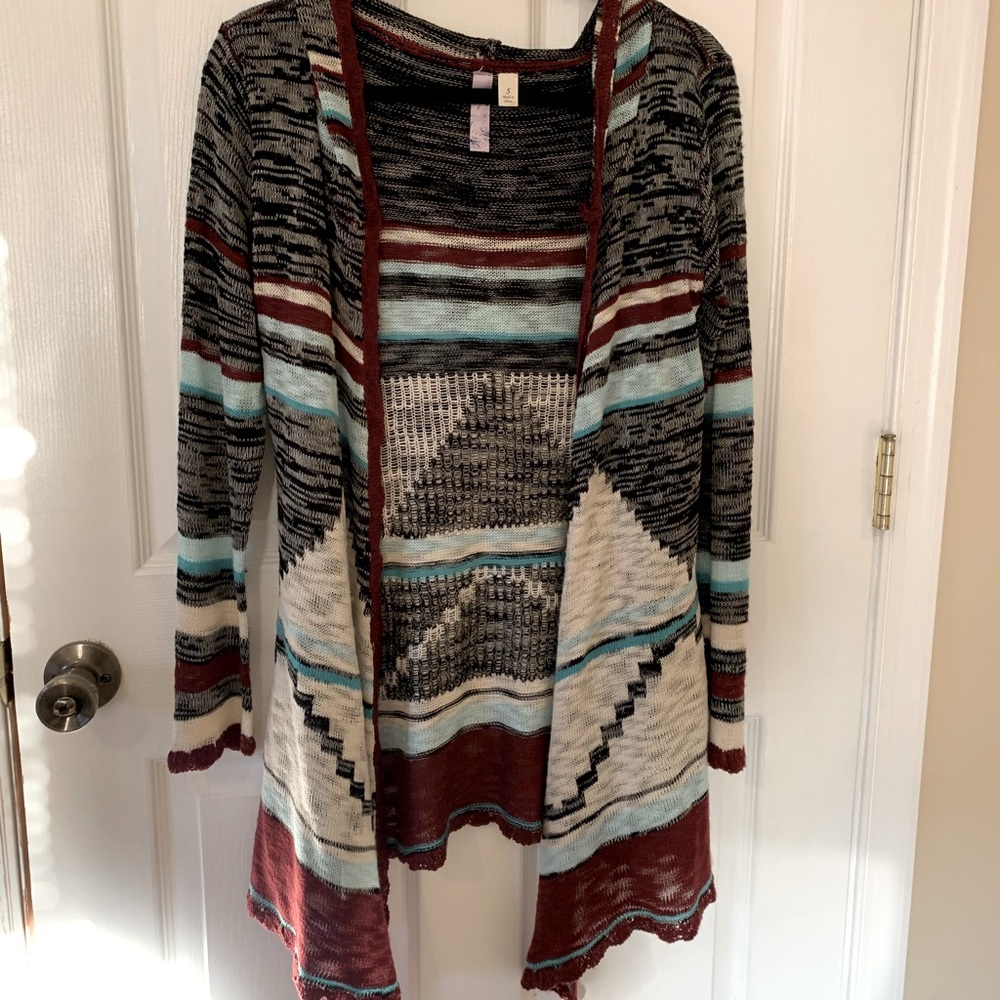 Francesa’s Aztec Print Cardigan